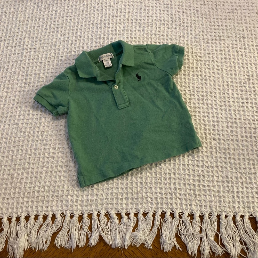 Ralph Lauren Baby boy collared polo shirt